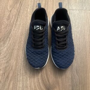 athletic propulsion labs shoes APL Midnight Blue Athletic running shoe techloom